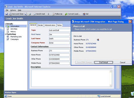 Avaya_IPO-Microsoft-CRM-1.jpg IP Office CRM Entegrasyonu - Görsel 1